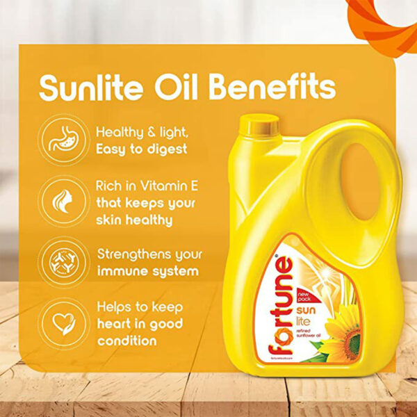 FORTUNE SUNFLOWER OIL 1LTR BEMIFITS