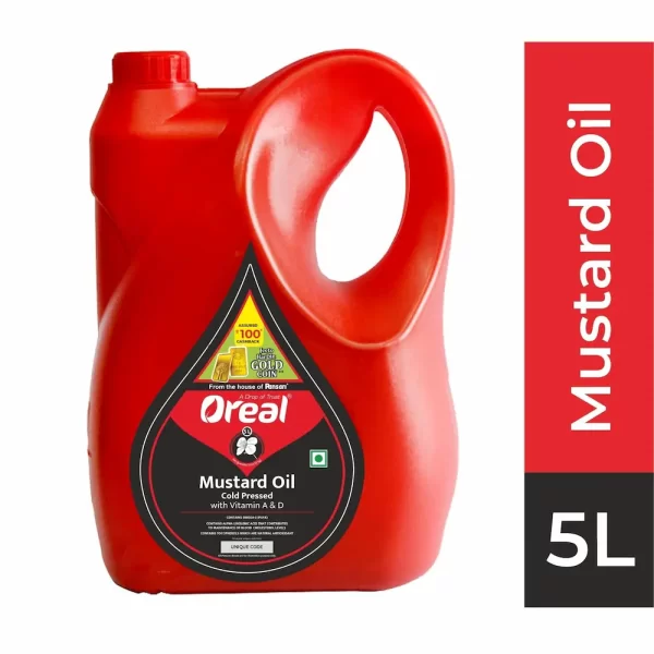 OREAL-MUSTARD-OIL-5LTR