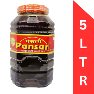 PANSARI MUSTARD OIL 5LTR FRONT