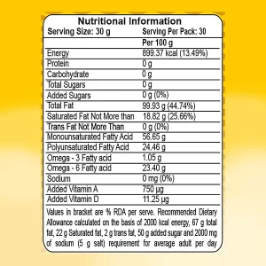 PJ-GROUDNUT-OIL-NUTRITIONAL-FACTS