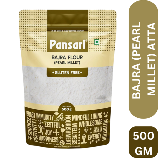 PANSARI BAJRA ATTA 500GM