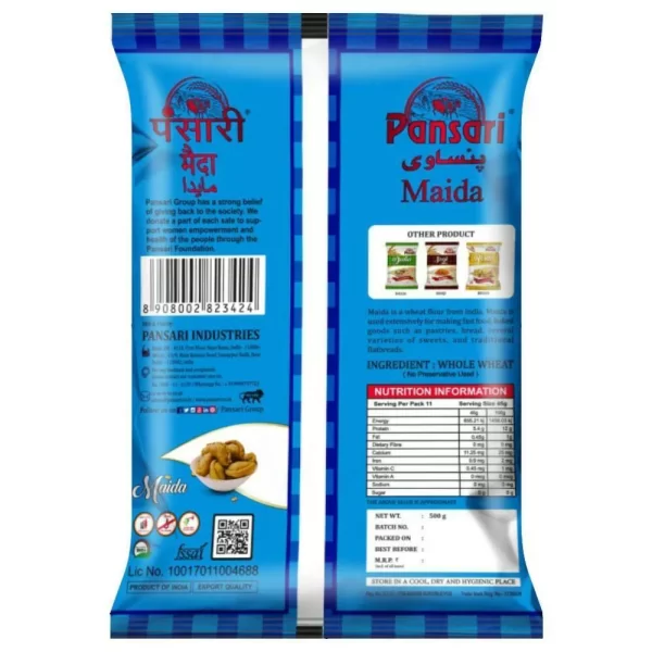 PANSARI-MAIDA-500GM-BACK