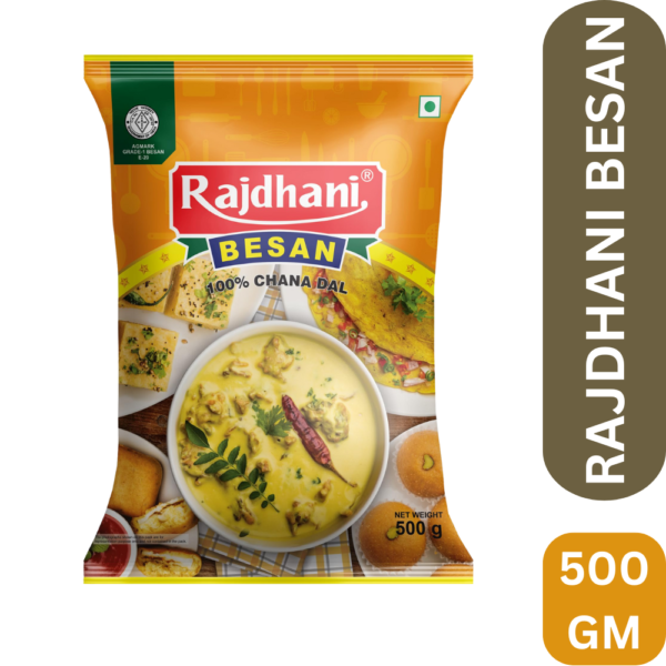 RAJDHANI BESAN 500GM