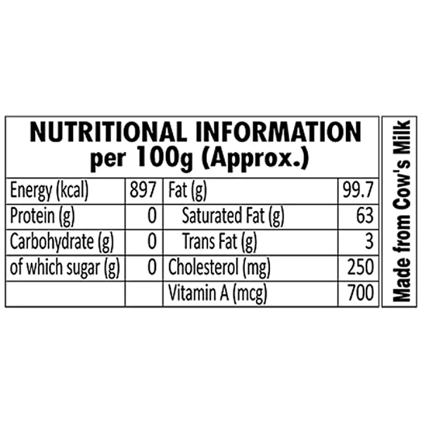 britannia-cow-ghee-nutritional-facts