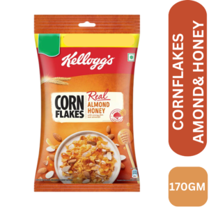 KELLOGGS CORNFLAKES ALMOND HONEY 170GM