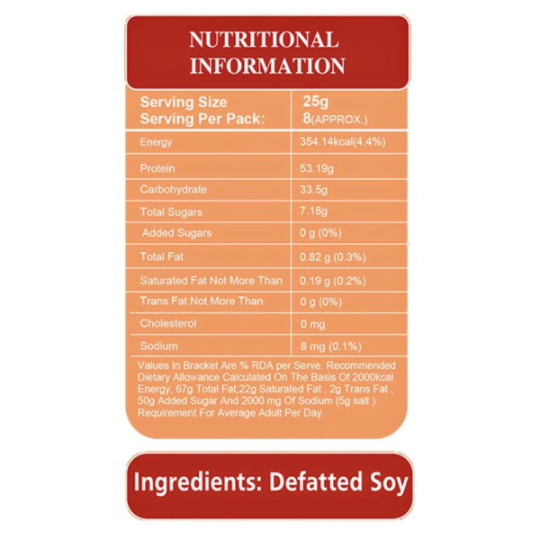 NUTRELA SOYA GRANUALS INFO