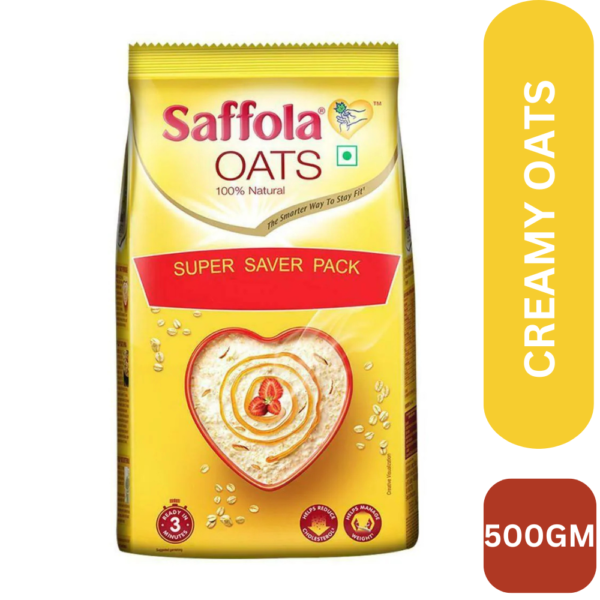 SAFFOLA CREAMY OATS 500GM