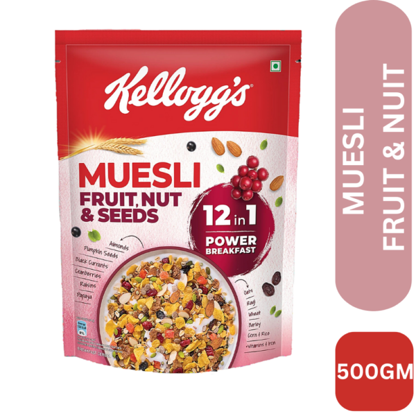 KELLOGG'S MUESLI F&N 500GM