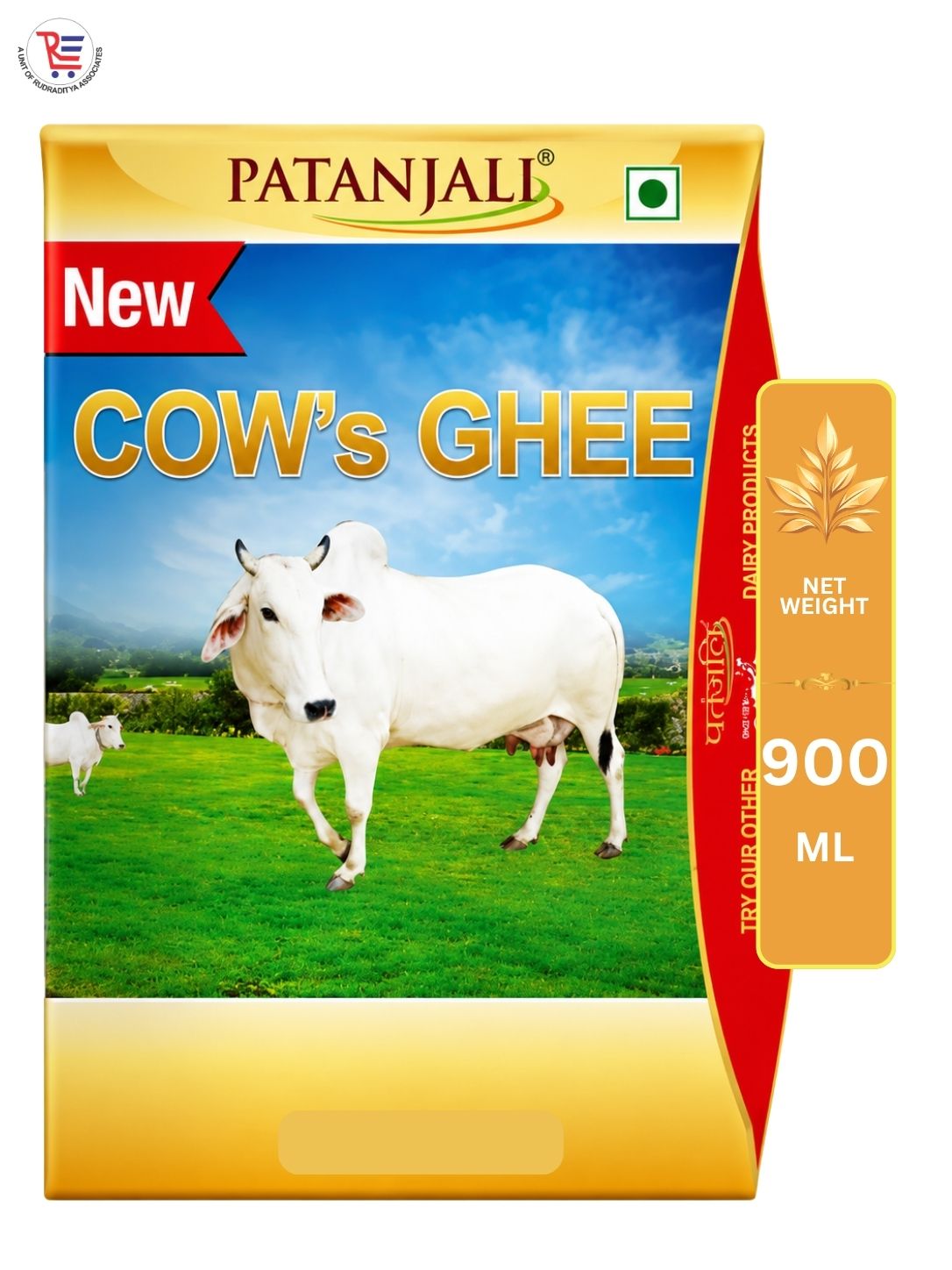 PATANJALI-GHEE-900ML-FRONT