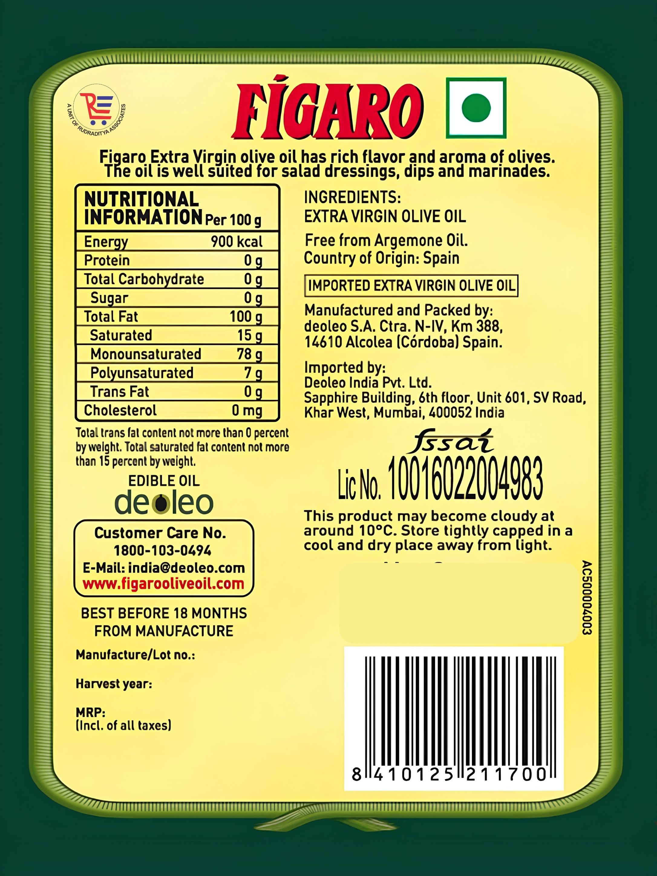 FIGARO-NUTRITIONAL-FACTS