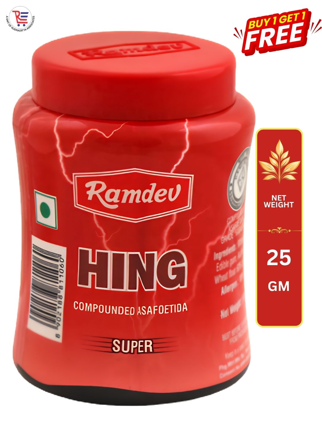 RAMDEV HING 25GM 1