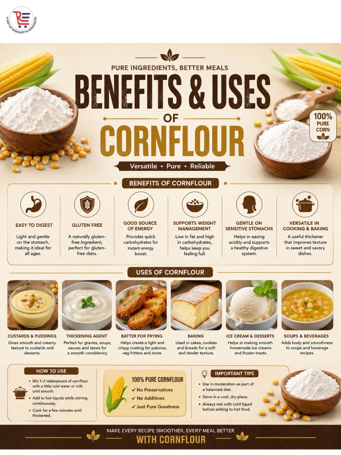 RUDRA CORNFLOUR