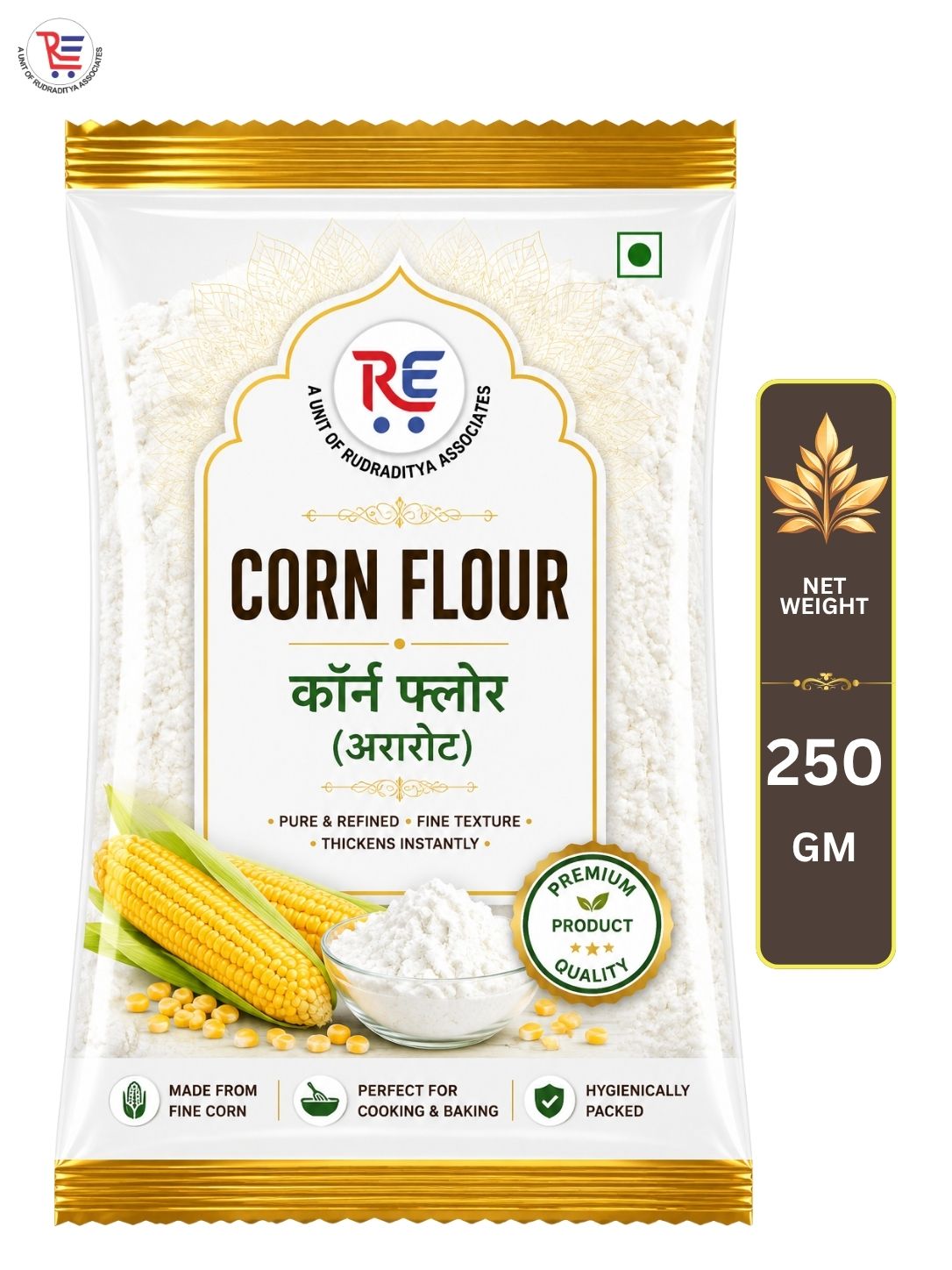 RUDRA CORNFLOUR 250GM