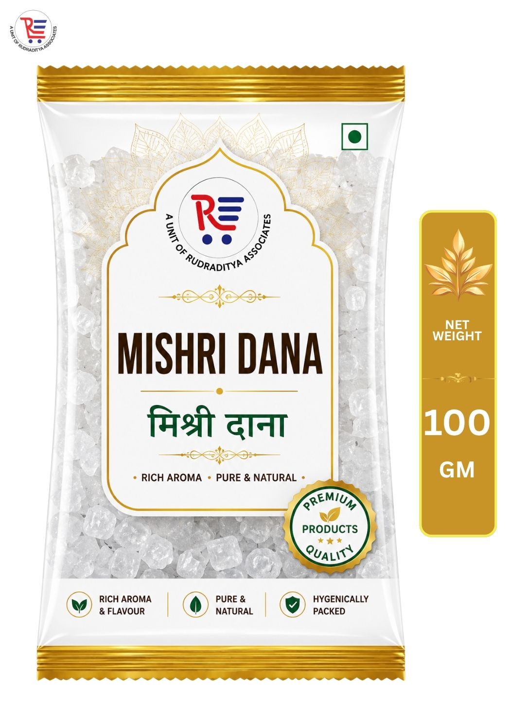 RUDRA MISHRI DANA 100GM