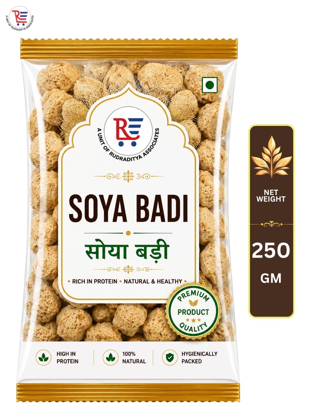 RUDRA SOYA BADI 250GM
