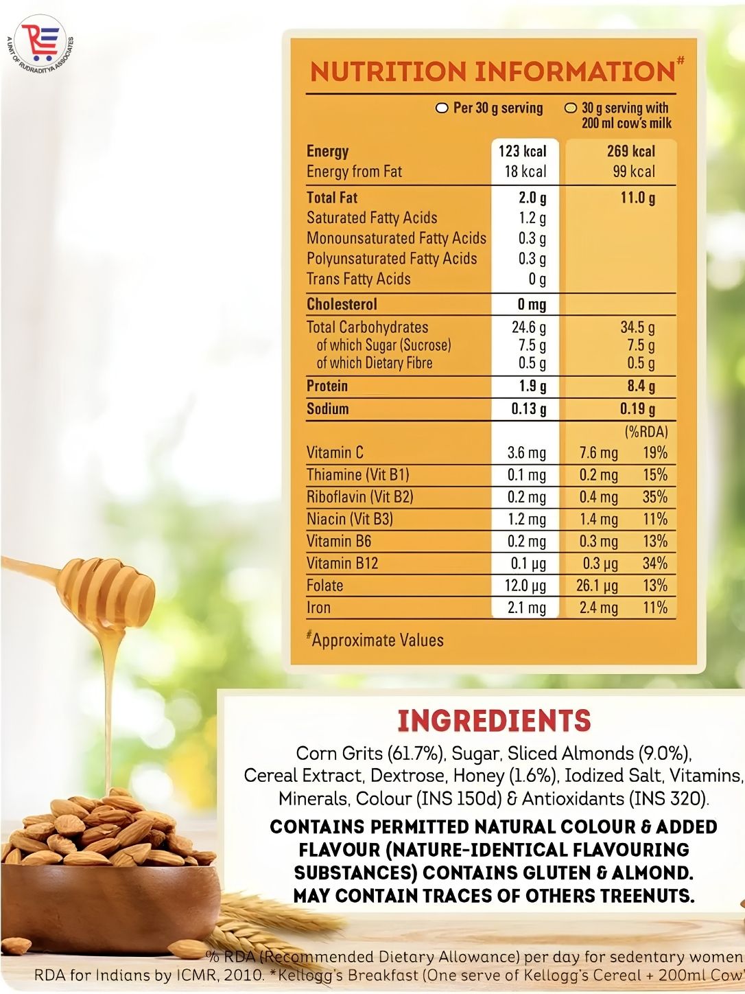 KELLOGGS-CORNFLAKES-HONEY-ALMOND-168GM-3