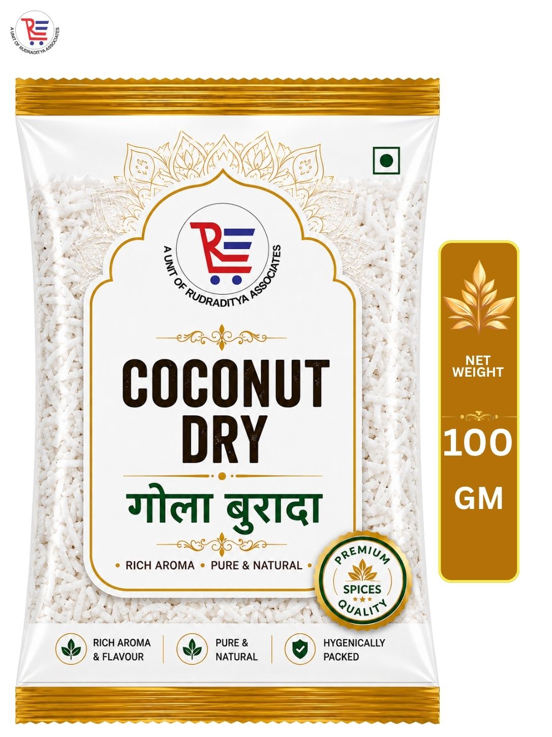 RUDRA-COCONUT-DRY-100GM-