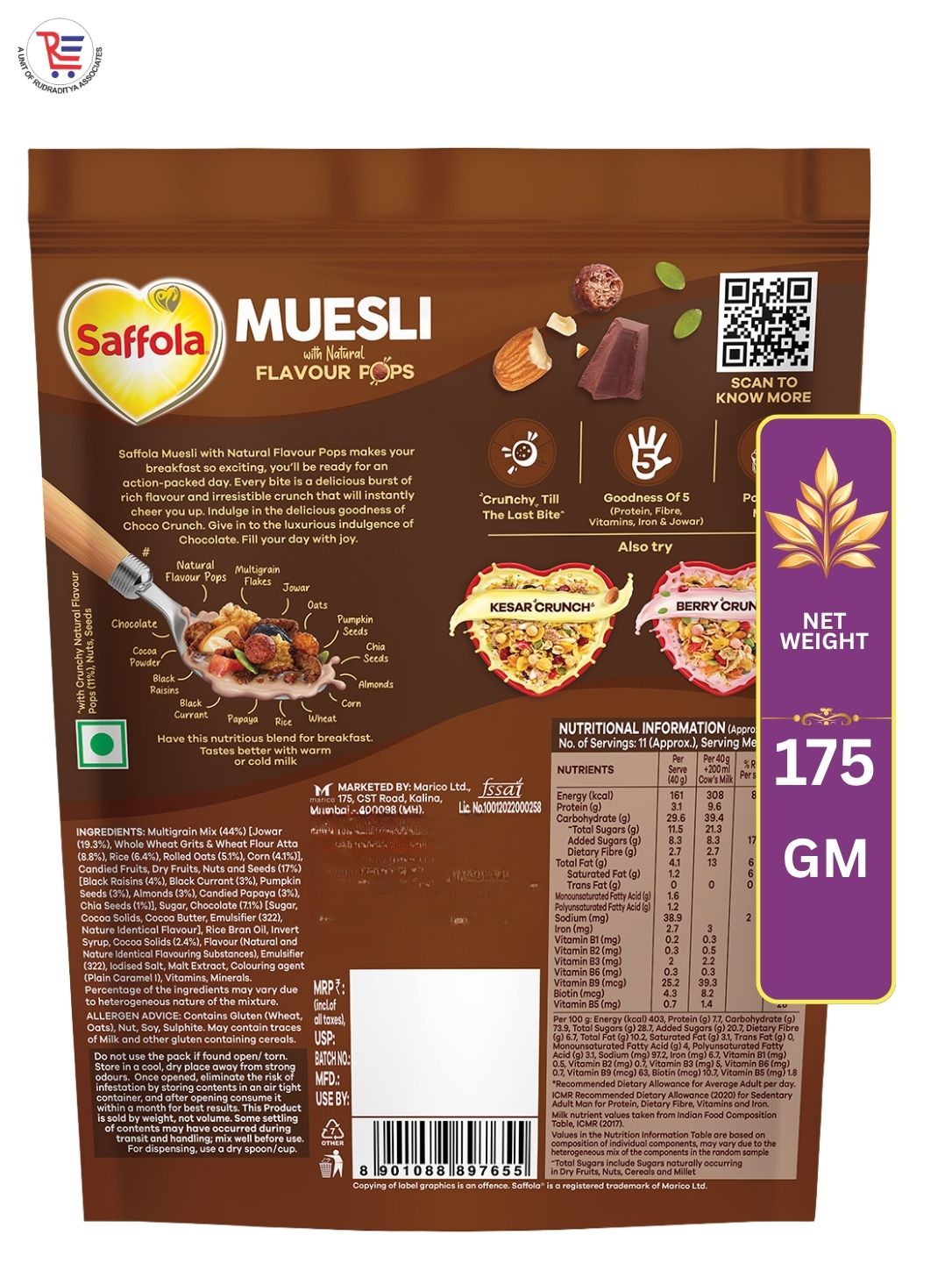 SAFFOLA-MUSELI-CHOCO-175GM-2