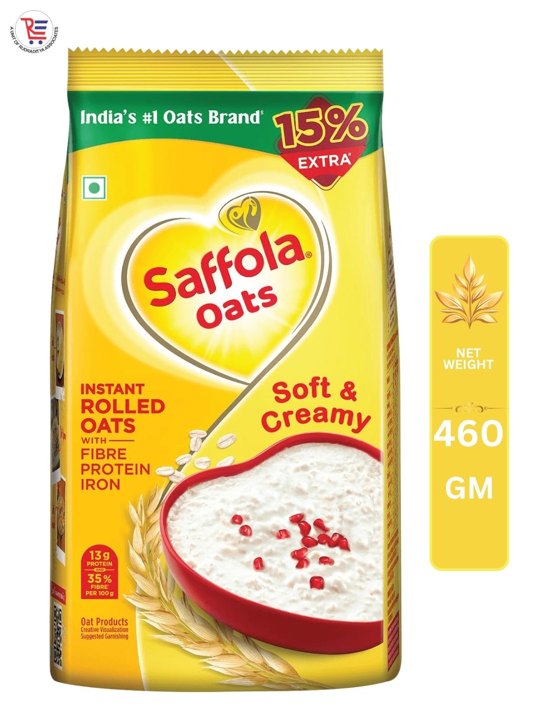 SAFFOLA-OATS-PLAIN-460GM