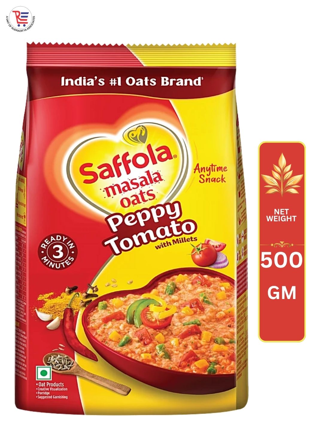 SAFFOLA-TOMATO-OATS-500GM