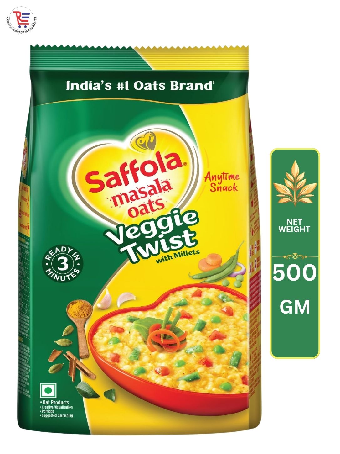 SAFFOLA-VEGGIE-TWIST-OAST-500GM