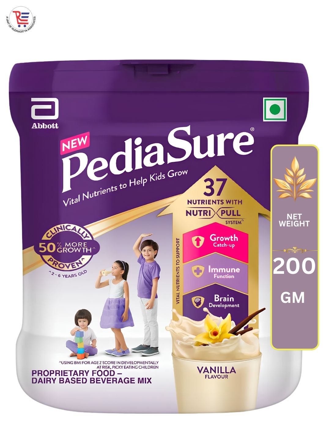 PEDIA-VANILLA-JAR-200GM-1